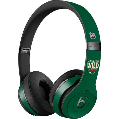 NHL Minnesota Wild Lineup Beats Solo 3 Wireless Skin